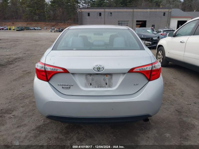2T1BURHE1GC501643 Toyota COROLLA LE