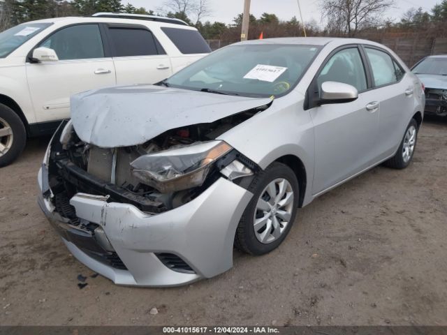 2T1BURHE1GC501643 Toyota COROLLA LE