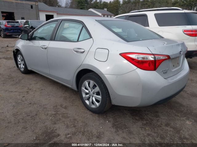2T1BURHE1GC501643 Toyota COROLLA LE