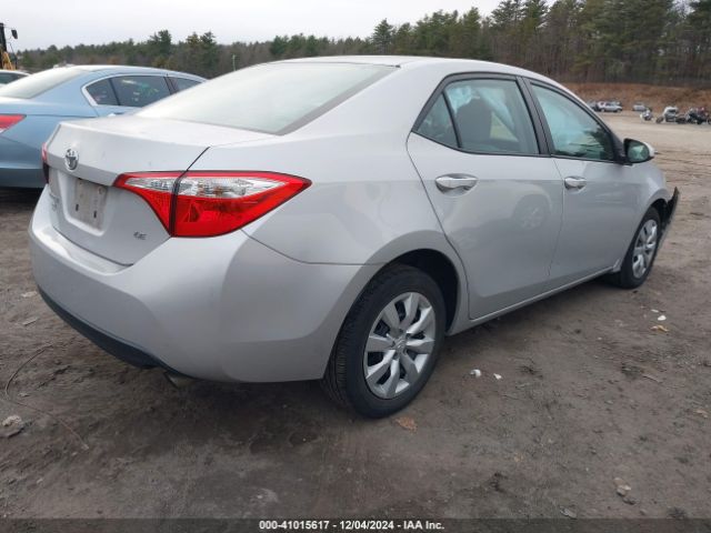 2T1BURHE1GC501643 Toyota COROLLA LE