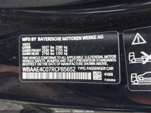 2024 BMW 840 WBAAE4C07RCP85652 Photo 8