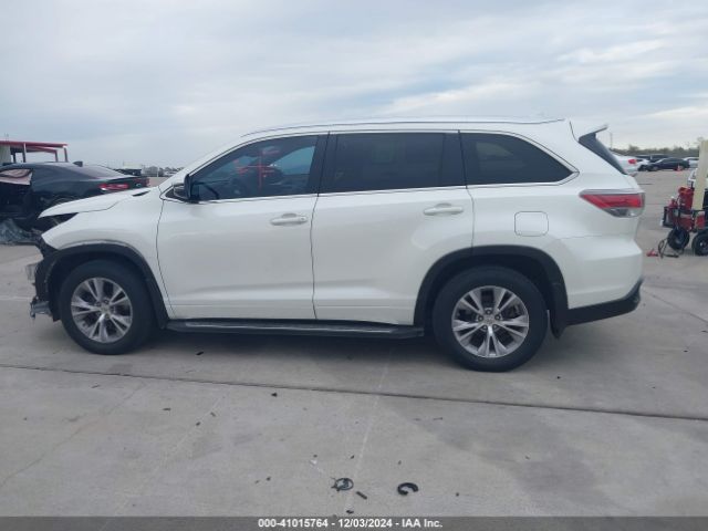 5TDKKRFH1FS085697 Toyota Highlander Xle V6