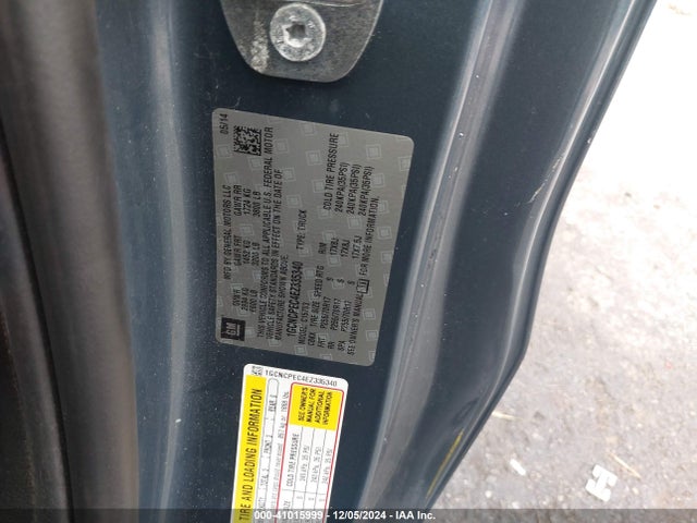 1GCNCPEC4EZ335340 Chevrolet Silverado 1500 Work Truck 2wt