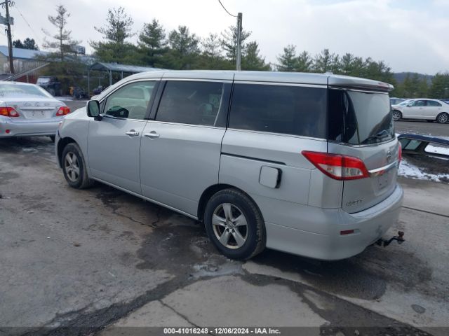 JN8AE2KP9F9127463 Nissan Quest Platinum/s/sl/sv
