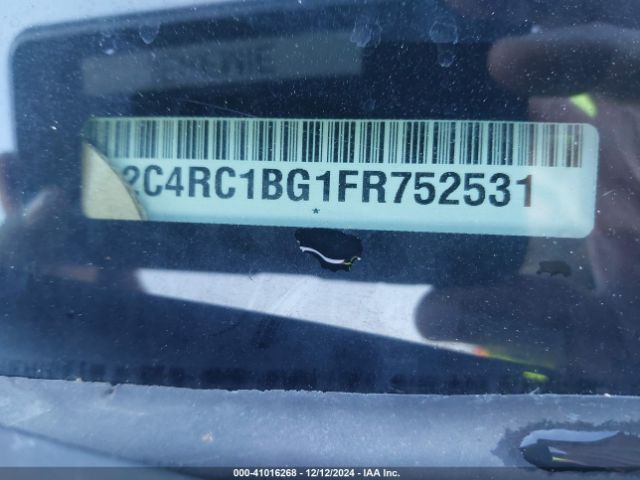 2C4RC1BG1FR752531 Chrysler Town & Country Touring