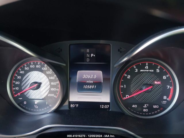 WDDWK8HB8HF454049 Mercedes-Benz Amg C 63 S