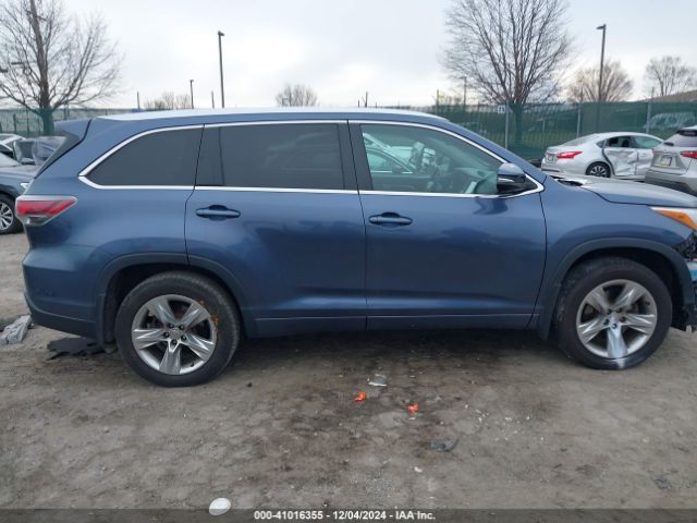 5TDDKRFH0ES054464 Toyota Highlander Limited V6