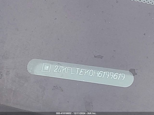 2GKFLTEK0H6199619 GMC Terrain Sle-2