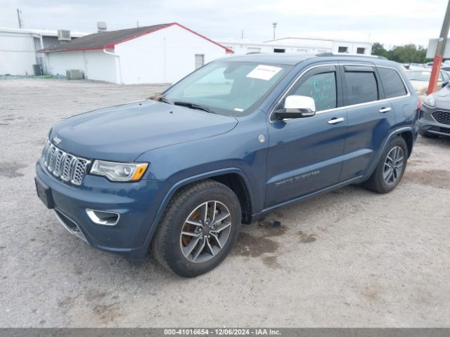 1C4RJFCG1MC619839 Jeep Grand Cherokee Overland 4x4