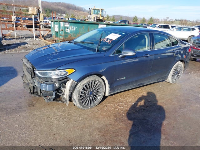 Ford Fusion Hybrid Titanium 2018 3FA6P0RU3JR241828 Image 2