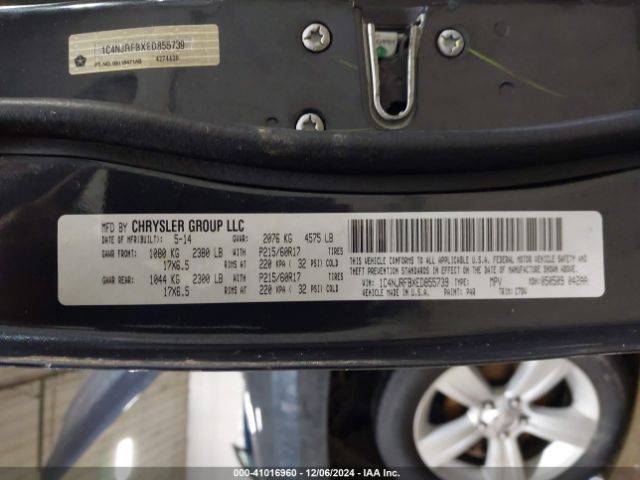 1C4NJRFBXED855739 Jeep Patriot Latitude
