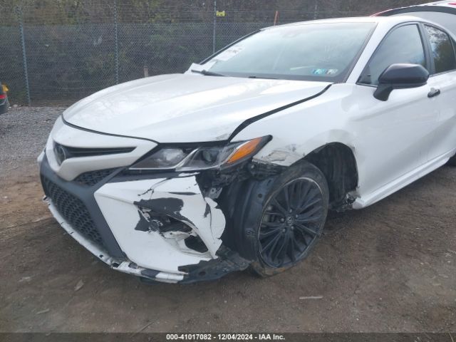 4T1G11AK8LU318927 Toyota Camry Se Nightshade Edition