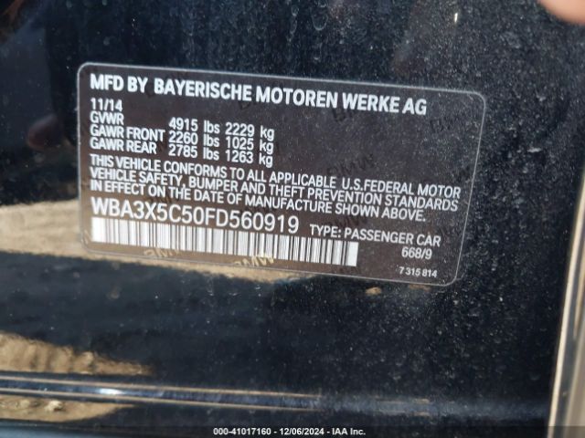 WBA3X5C50FD560919 BMW 328i Gran Turismo Xdrive