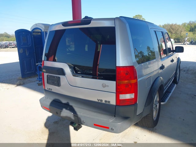 Aukcja sprzedaży 2008 Land Rover Lr3 V8 Se, vin: SALAE25438A446820, numer aukcji: 41017213