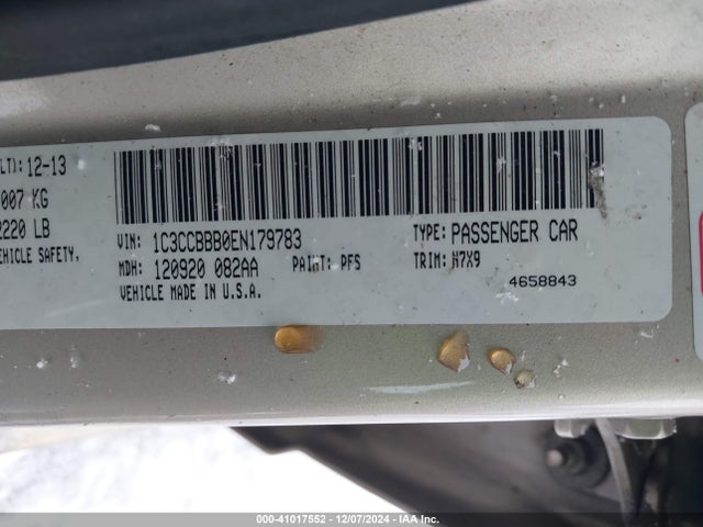 Chrysler 200 Touring 2014 1C3CCBBB0EN179783 Image 9