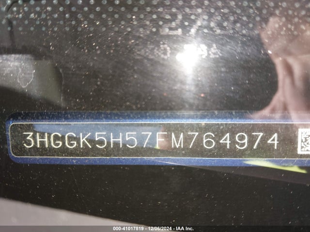 Honda FIT LX 2015 3HGGK5H57FM764974 Image 9