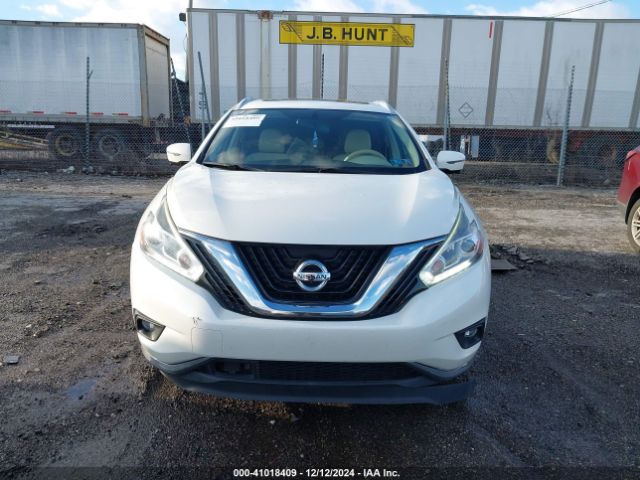 5N1AZ2MG1JN110889 Nissan Murano Platinum