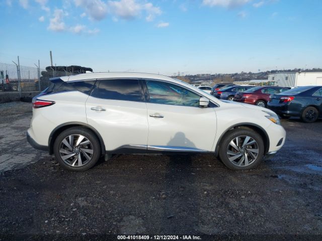 5N1AZ2MG1JN110889 Nissan Murano Platinum