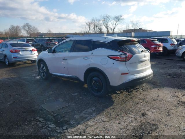 5N1AZ2MG1JN110889 Nissan Murano Platinum