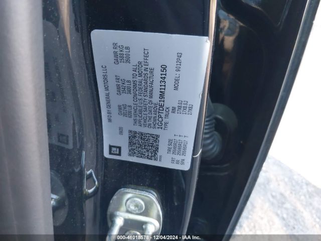 1GCPTDE19M1134150 Chevrolet Colorado 4wd  Short Box Z71