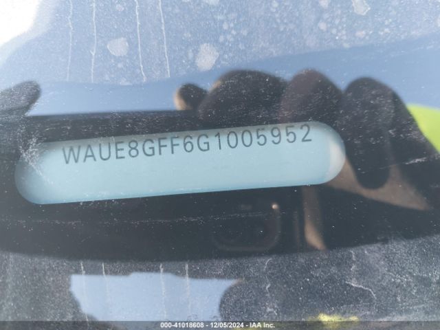 WAUE8GFF6G1005952 Audi A3 2.0t Premium