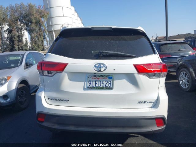 5TDJZRFH9KS731473 Toyota Highlander Xle