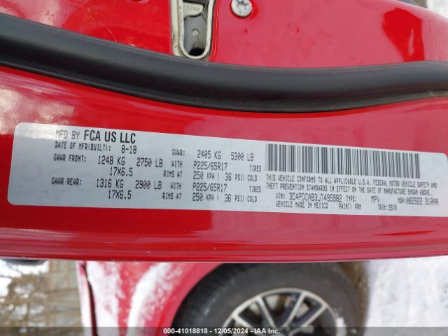 3C4PDCAB3JT495982 Dodge JOURNEY SE