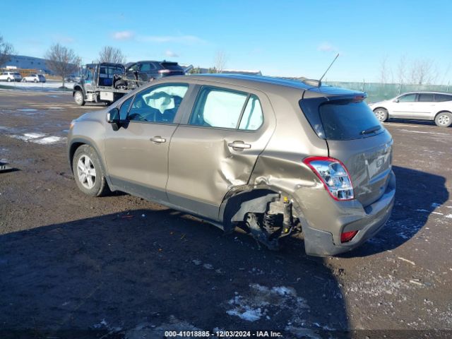 KL7CJKSB3LB343489 Chevrolet Trax Fwd Ls