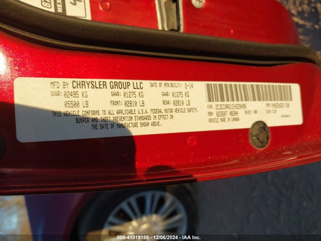 Chrysler 300 2014 2C3CCARG1EH229496 Image 9
