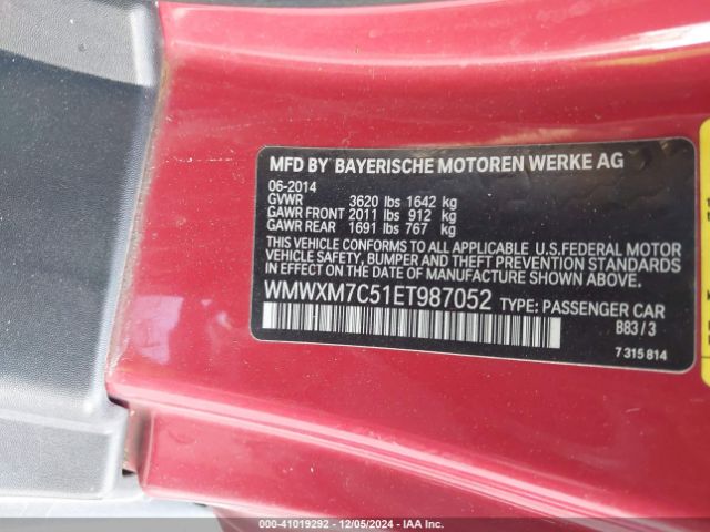 WMWXM7C51ET987052 Mini Hardtop Cooper S