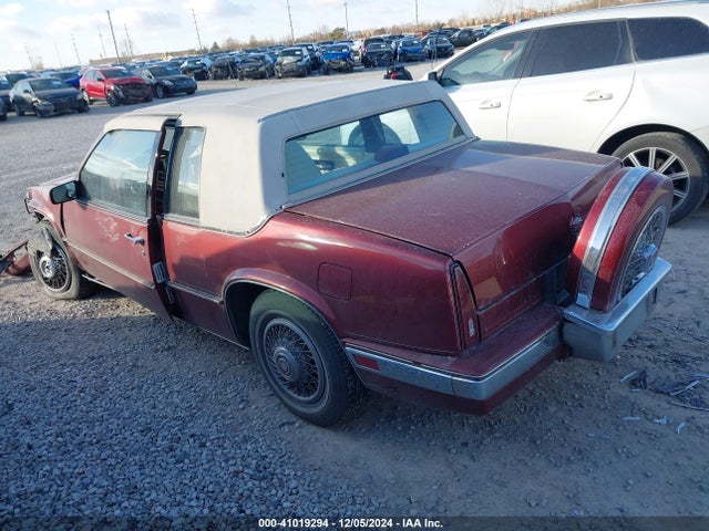 1986 CADILLAC ELDORADO 1G6EL5787GU602633 Photo 2