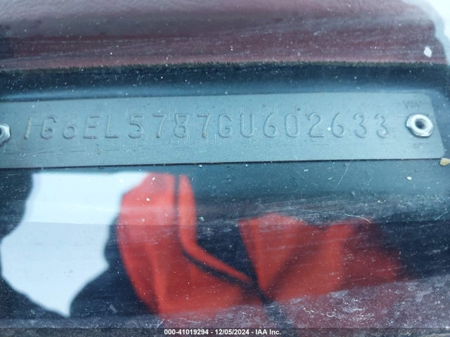 1986 CADILLAC ELDORADO 1G6EL5787GU602633 Photo 8