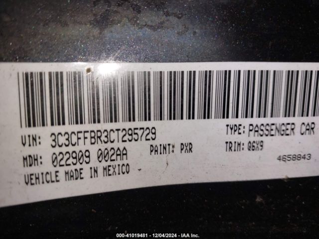 2012 FIAT 500 3C3CFFBR3CT295729 Photo 8