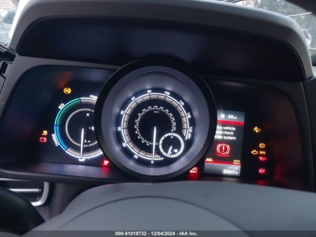 KMHLM4AJ8PU085104 Hyundai Elantra Hybrid Blue