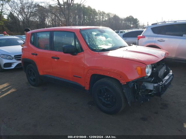ZACNJAAB3KPK34068 Jeep Renegade Sport Fwd