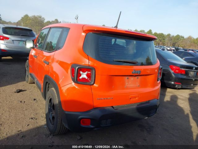 ZACNJAAB3KPK34068 Jeep Renegade Sport Fwd