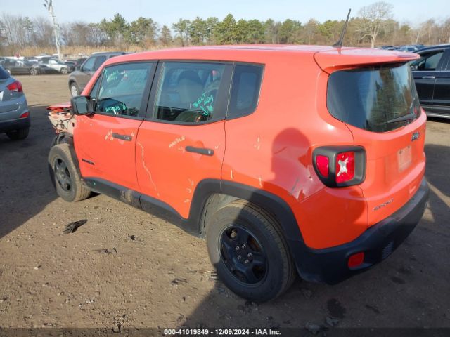 ZACNJAAB3KPK34068 Jeep Renegade Sport Fwd