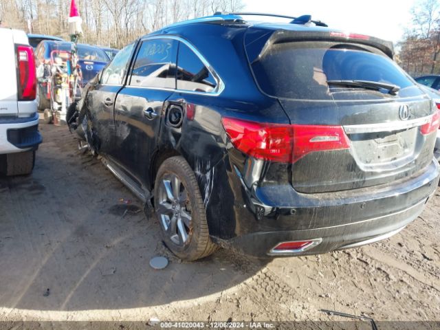 5FRYD4H92GB035702 Acura Mdx Advance   Entertainment Packages/advance Package