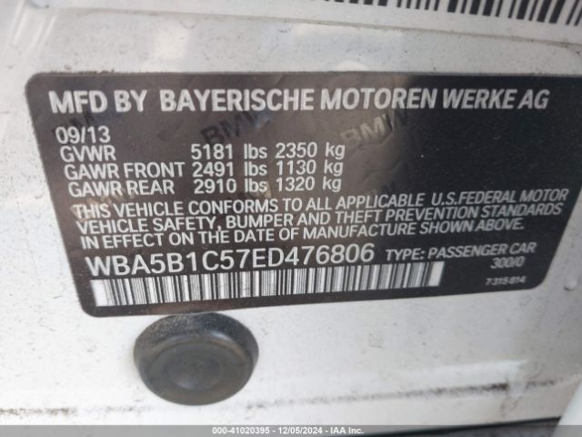 WBA5B1C57ED476806 BMW 535i