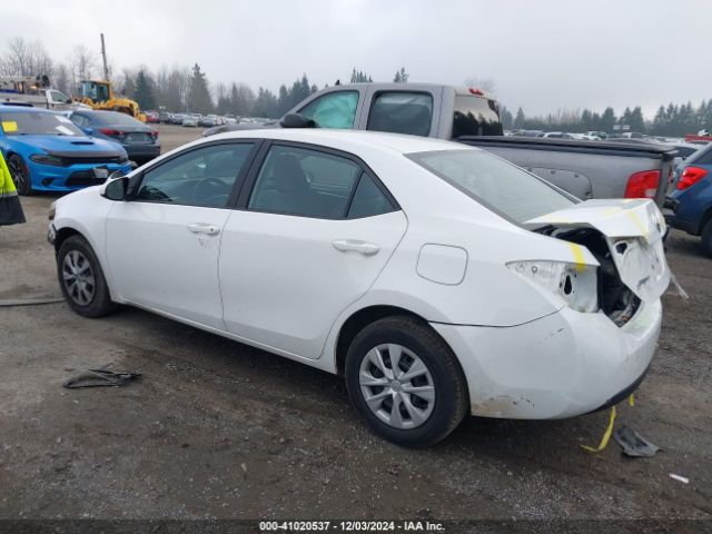 2T1BURHE2GC548342 Toyota COROLLA L