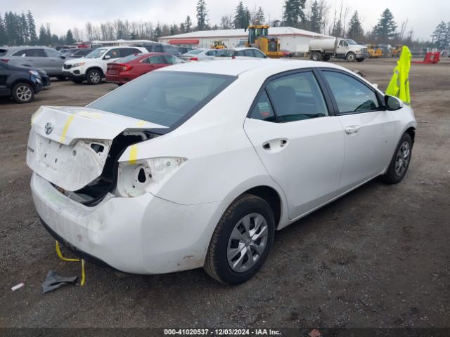 2T1BURHE2GC548342 Toyota COROLLA L
