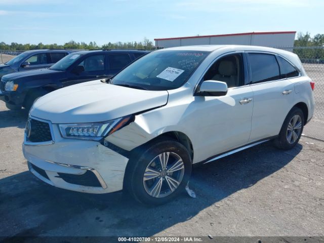 5J8YD3H38LL009329 Acura Mdx Standard
