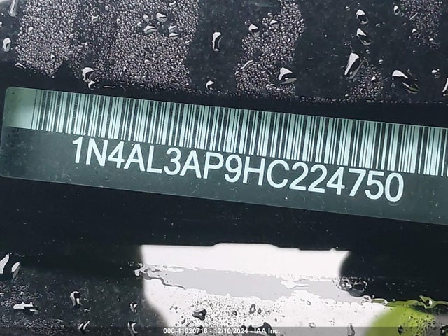 Nissan Altima 2.5 S 2017 1N4AL3AP9HC224750 Image 9