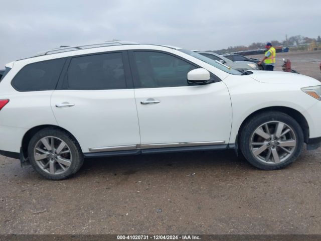 5N1AR2MM4EC619527 Nissan Pathfinder Platinum