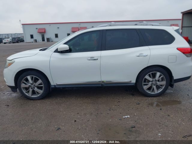 5N1AR2MM4EC619527 Nissan Pathfinder Platinum