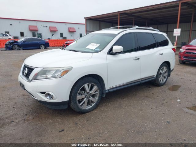 5N1AR2MM4EC619527 Nissan Pathfinder Platinum