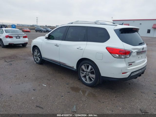 5N1AR2MM4EC619527 Nissan Pathfinder Platinum