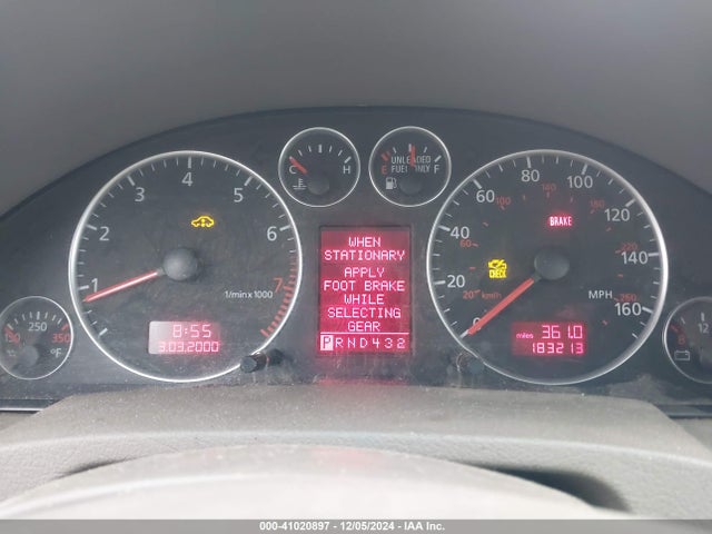 2001 AUDI ALLROAD WAUYP54B01N150179 Photo 6