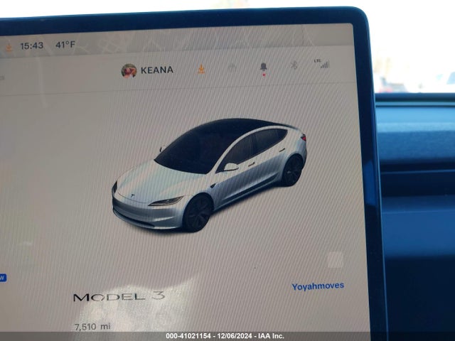 2024 TESLA MODEL 3 5YJ3E1EA9RF741395 Photo 6