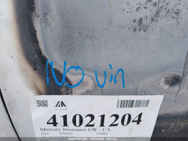 3N1CN7AP4EL815477 Nissan Versa 1.6 S+